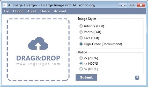 AI Image Enlarger